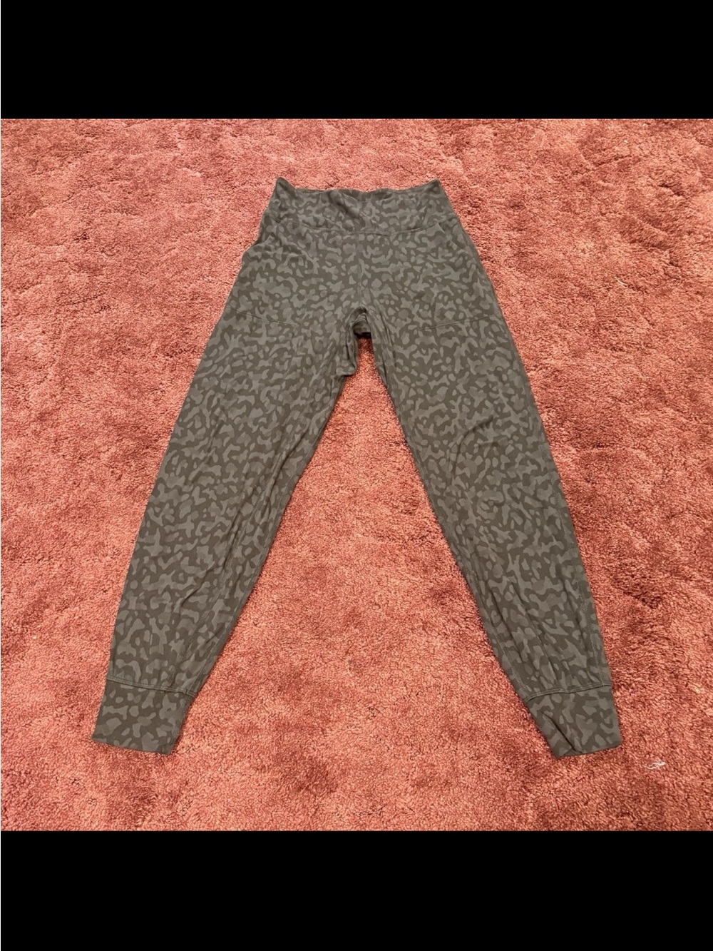 lululemon Align High Rise Joggers Animal Print Leggings